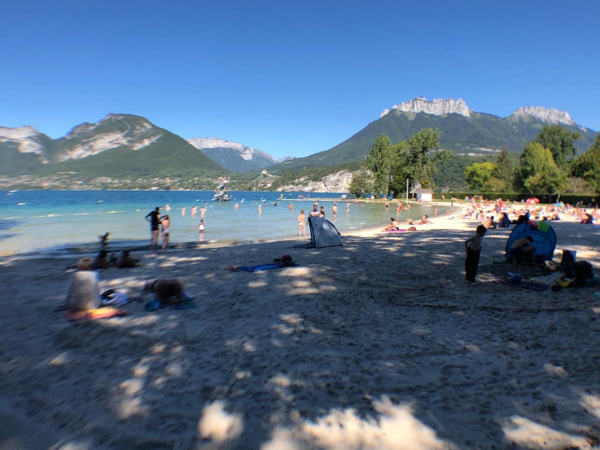 Entre Lac Et Montagne, Proche Centre De St Jorioz, Spacieux Et Confortable Appartement Avec Grande Terrasse Saint-Jorioz Exteriér fotografie