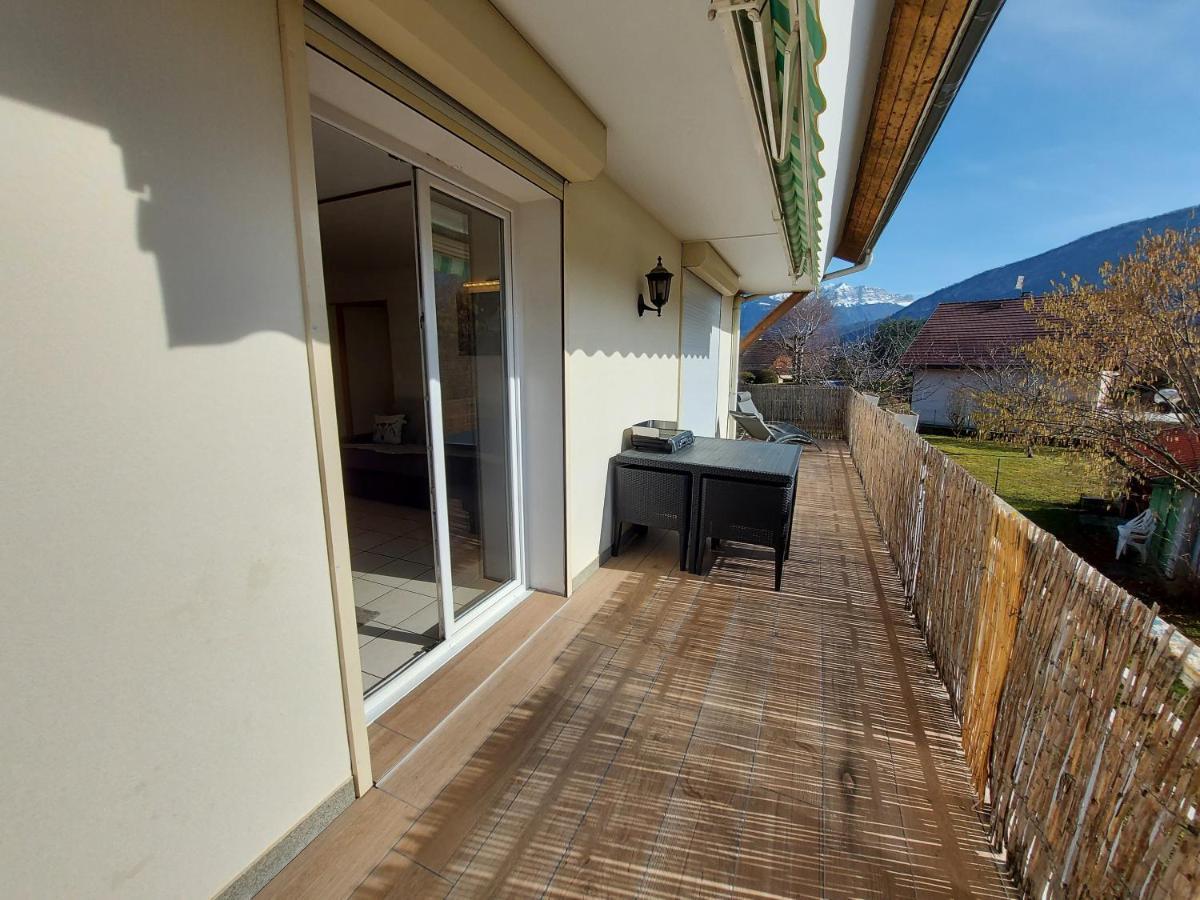 Entre Lac Et Montagne, Proche Centre De St Jorioz, Spacieux Et Confortable Appartement Avec Grande Terrasse Saint-Jorioz Exteriér fotografie